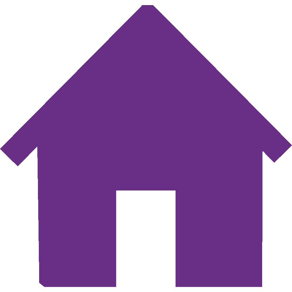 Purple huis